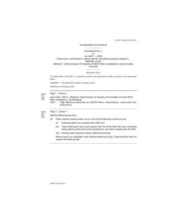 AS 1807.7-2000 AMDT 1