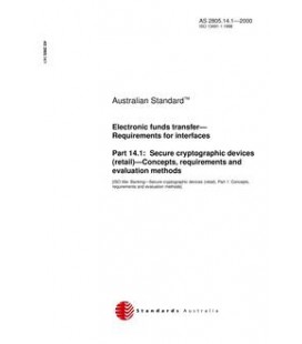 AS 2805.14.1-2000                        [ Superseded ]