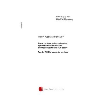 AS 14813.1(INT)-2000