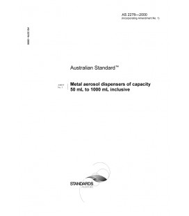 AS 2278-2000                        [ Superseded ]