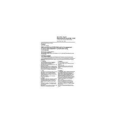 BS 2782-8:METHODS 823A AND 823B:1978