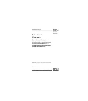 BS 2782-3:METHODS 340A AND 340B:1978