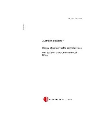 AS 1742.12-2000                        [ Superseded ]
