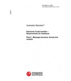 AS 2805.2-2000                        [ Superseded ]