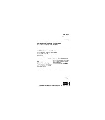 BS A 272:1977