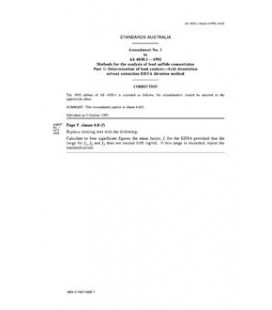 AS 4030.1-1992 AMDT 1