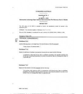 AS 4019.2-1992 AMDT 1
