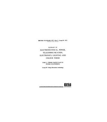 BS 4727-2:GROUP 05:1972