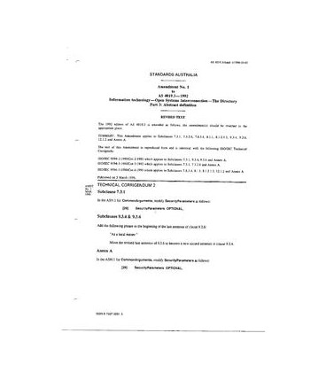 AS 4019.3-1992 AMDT 1