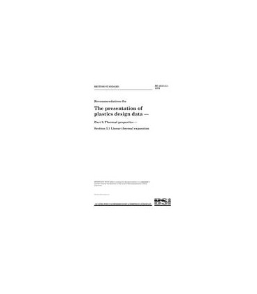 BS 4618-3.1:1970