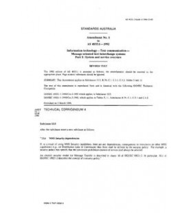 AS 4033.1-1992 AMDT 1