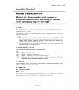 AS 1012.4.3-1999                        [ Superseded ]