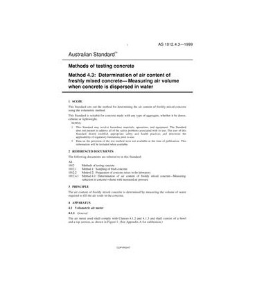 AS 1012.4.3-1999                        [ Superseded ]