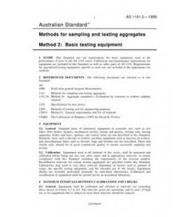 AS 1141.2-1999                        [ Superseded ]