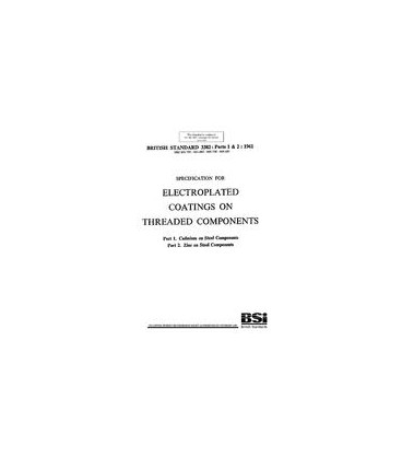 BS 3382:PARTS 1 AND 2:1961