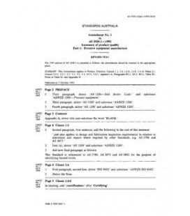 AS 3920.1-1993 AMDT 1                        [ Superseded ]