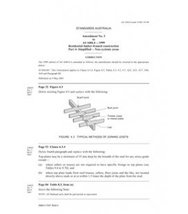 AS 1684.4-1999 AMDT 3