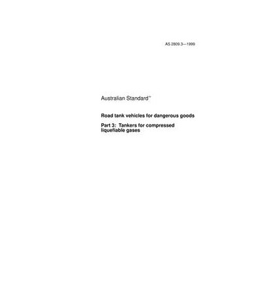 AS 2809.3-1999                        [ Superseded ]