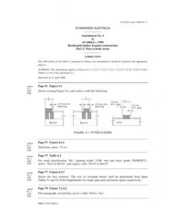 AS 1684.2-1999 AMDT 1