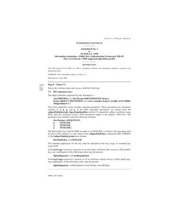 AS 4539.1.3-1999 AMDT 1