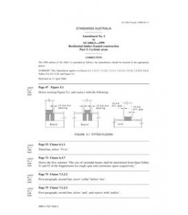 AS 1684.3-1999 AMDT 1