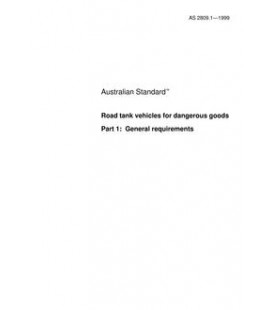 AS 2809.1-1999                        [ Superseded ]