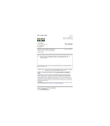 BS 10/30208719 DC