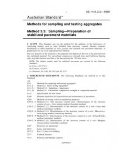 AS 1141.3.3-1999                        [ Superseded ]
