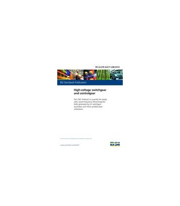 BS PD CLC/TR 62271-208:2010