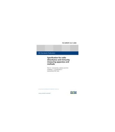 BS PD CISPR/TR 16-4-1:2009