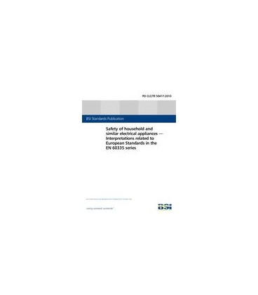 BS PD CLC/TR 50417:2010