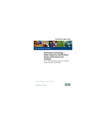 BS PD ISO/IEC TR 18047-7:2010