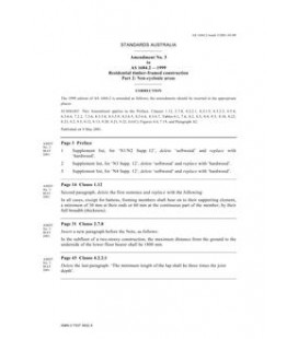 AS 1684.2-1999 AMDT 3