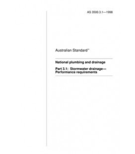 AS 3500.3.1-1998                        [ Available Superseded ]