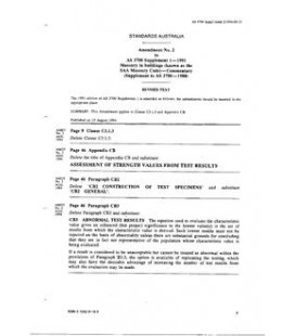 AS 3700 SUPP 1-1991 AMDT 2
