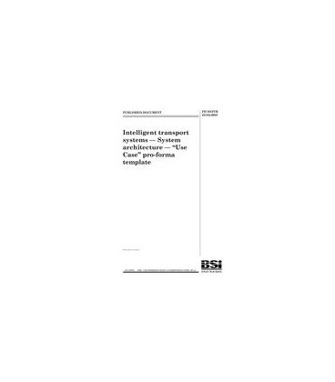 BS PD ISO/TR 25102:2008