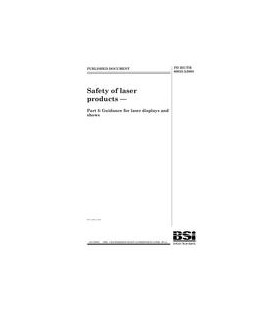 BS PD IEC/TR 60825-3:2008