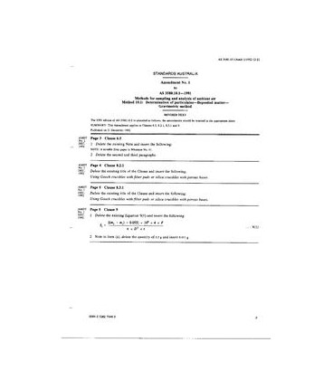 AS 3580.10.1-1991 AMDT 1                        [ Superseded ]