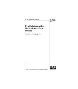 BS DD ISO/TS 11073-92001:2007
