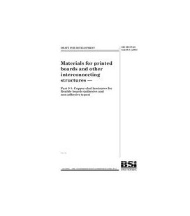 BS DD IEC/PAS 61249-3-1:2007