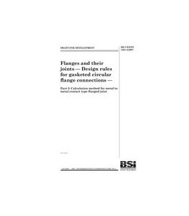 BS DD CEN/TS 1591-3:2007