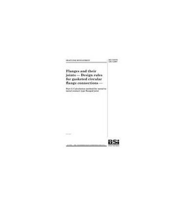 BS DD CEN/TS 1591-3:2007