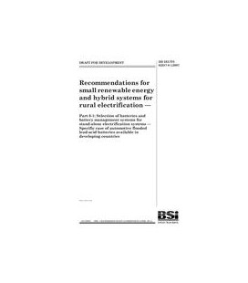 BS DD IEC/TS 62257-8-1:2007