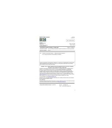 BS 07/30167130 DC