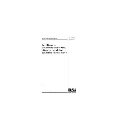 BS DD CEN/TS 15560:2007