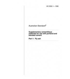 AS 3582.1-1998                        [ Available Superseded ]