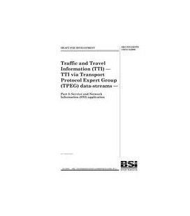 BS DD CEN ISO/TS 18234-3:2006