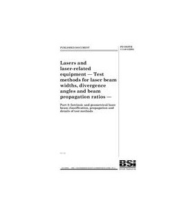 BS PD ISO/TR 11146-3:2004