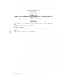 AS 3583.1-1998 AMDT 1