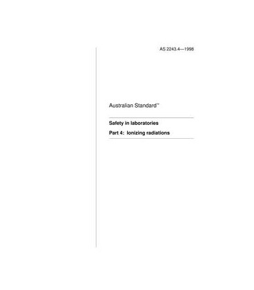 AS 2243.4-1998                        [ Available Superseded ]
